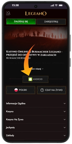 Pobierzcie plik android